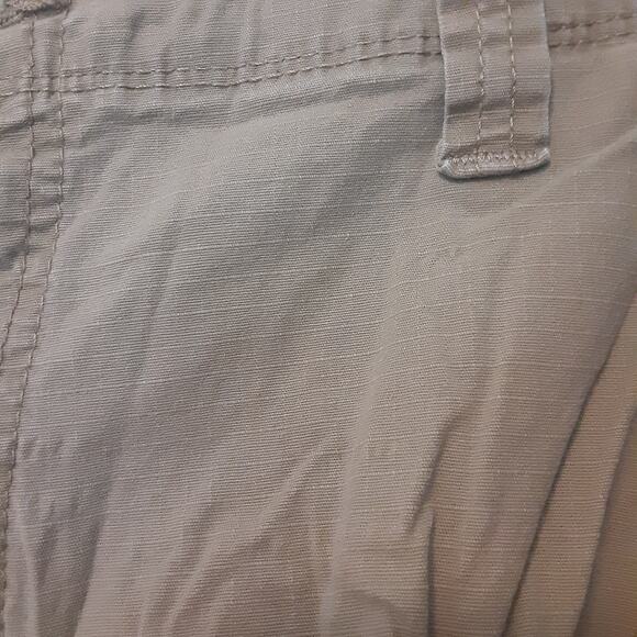 Wrangler Cargo Shorts Mens Size 40 Brown Stretch Outdoor Tactical Ripstop - Picture 4 of 11